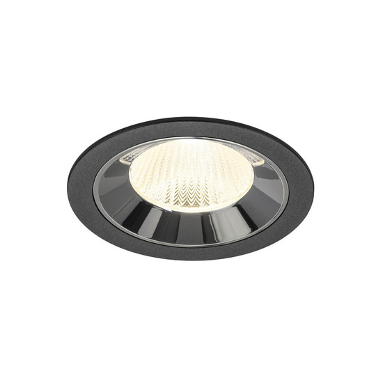 SLV 1009797 NUMINOS L, Deckeneinbauleuchte schwarz/chrom 4000K 40°