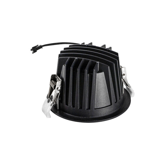 SLV 1009800 NUMINOS L, Deckeneinbauleuchte schwarz/chrom 4000K 55°