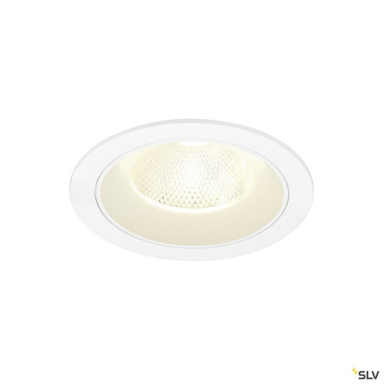 SLV 1009802 NUMINOS® L, Deckeneinbauleuchte, 4000 K, 20°, IP20, rund, weiß