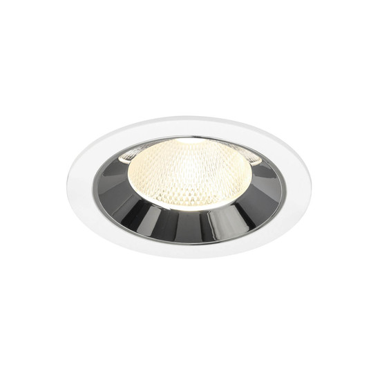 SLV 1009803 NUMINOS L, Deckeneinbauleuchte weiß/chrom 4000K 20°
