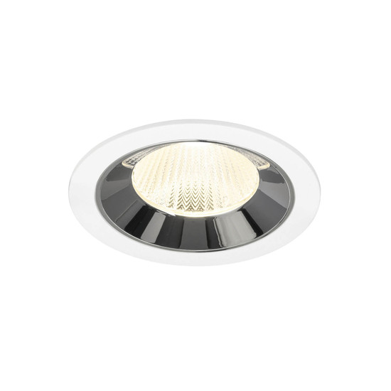 SLV 1009806 NUMINOS L, Deckeneinbauleuchte weiß/chrom 4000K 40°