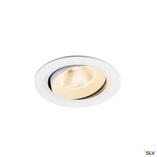 SLV 1009820 NUMINOS® MOVE L, Deckeneinbauleuchte, 2700 K, 20°, IP20, rund, weiß
