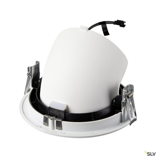 SLV 1009895 NUMINOS® GIMBLE XL, Deckeneinbauleuchte,, 3000 K, 40°, weiß