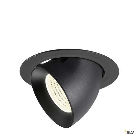 SLV 1009906 NUMINOS® GIMBLE XL, Deckeneinbauleuchte,, 4000 K, 55°, schwarz