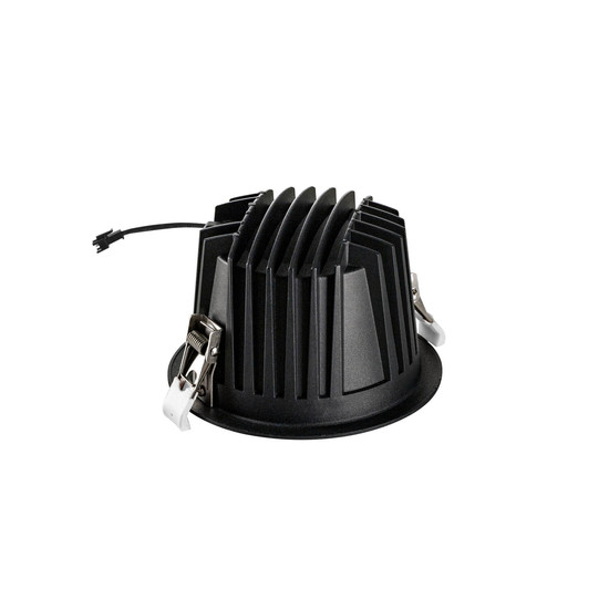 SLV 1009923 NUMINOS XL, Deckeneinbauleuchte schwarz/chrom 2700K 40°