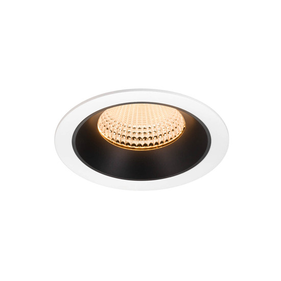 SLV 1009933 NUMINOS XL, Deckeneinbauleuchte weiß/schwarz 2700K 55°