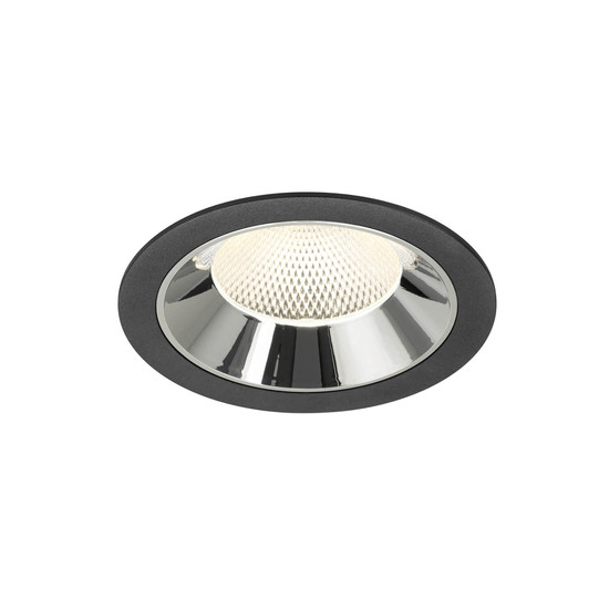 SLV 1009959 NUMINOS XL, Deckeneinbauleuchte schwarz/chrom 4000K 40°