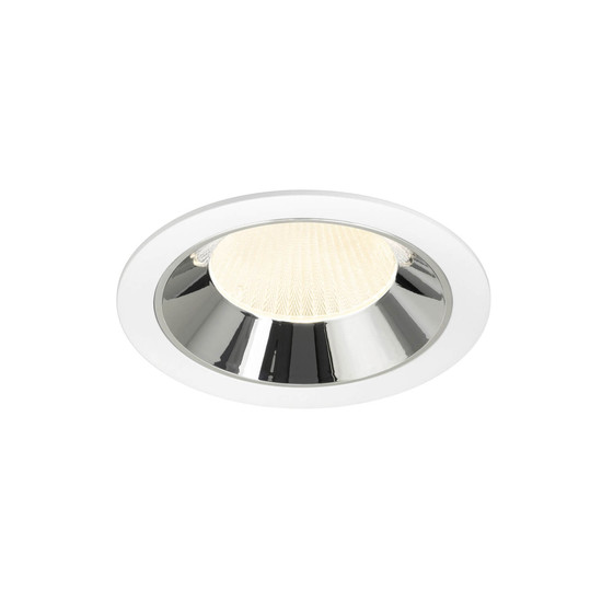 SLV 1009965 NUMINOS XL, Deckeneinbauleuchte weiß/chrom 4000K 20°