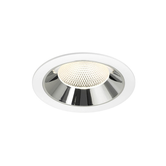 SLV 1009968 NUMINOS XL, Deckeneinbauleuchte weiß/chrom 4000K 40°