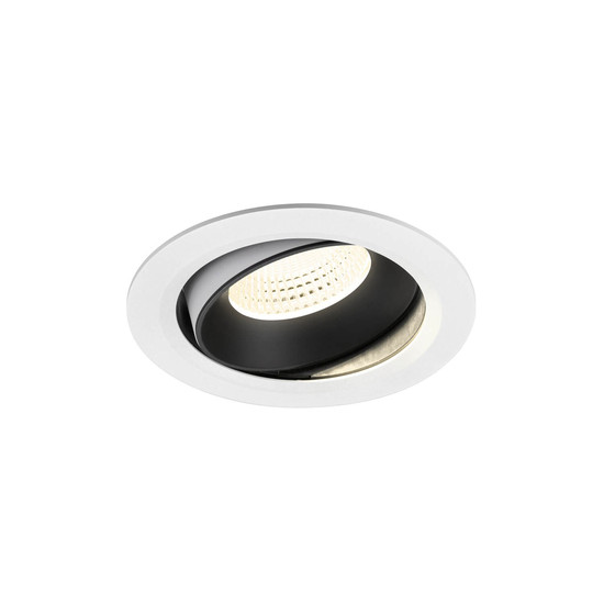 SLV 1010023 NUMINOS MOVE XL, Deckeneinbauleuchte weiß/schwarz 4000K 55°