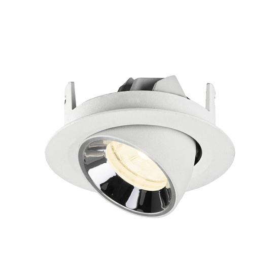 SLV 1010073 NUMINOS GIMBLE XS, Deckeneinbauleuchte weiß/chrom 4000K 20°