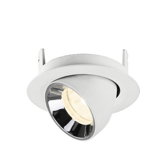 SLV 1010073 NUMINOS GIMBLE XS, Deckeneinbauleuchte weiß/chrom 4000K 20°