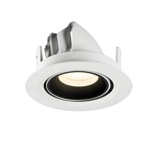 SLV 1010077 NUMINOS GIMBLE XS, Deckeneinbauleuchte weiß/schwarz 4000K 55°