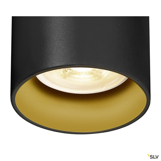 SLV 1010099 ASTO TUBE, 1~ Pendelleuchte, GU10, Pendellänge 250 cm, 1 x max. 10 W, schwarz