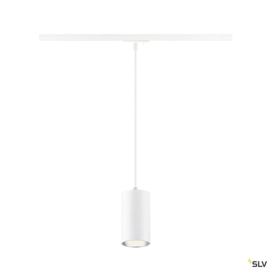 SLV 1010100 ASTO TUBE, 1~ Pendelleuchte, GU10, Pendellänge 250 cm, 1 x max. 10 W, weiß
