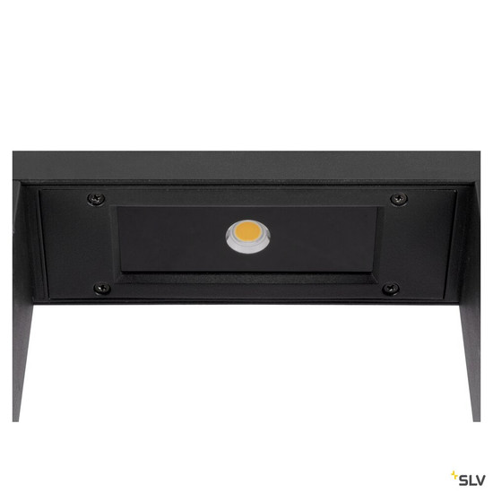 SLV 1010104 FLATT II 36, Stehleuchte, PHASE, 2700 K, IP65, quadratisch, schwarz