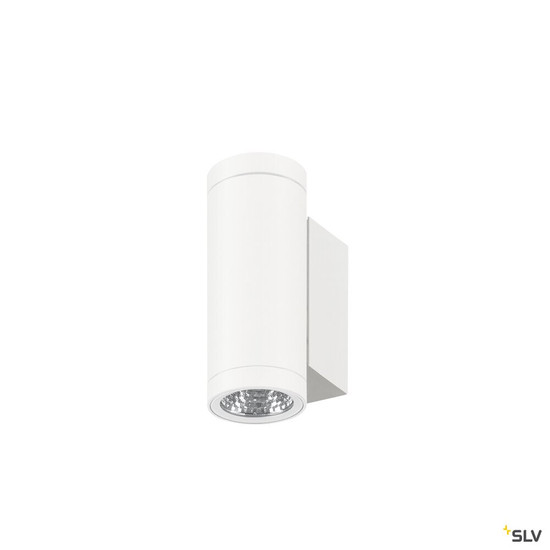 SLV 1010162 HELIA PRO S, Wandaufbauleuchte, single, DALI, P1, zylindrisch, 2700 K, 3 W, 24°, weiß