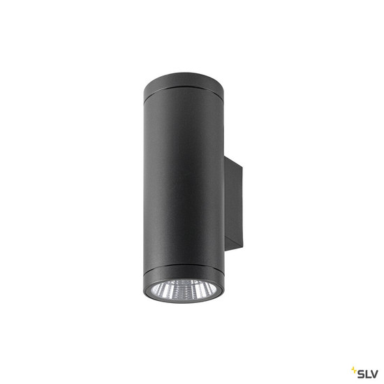 SLV 1010169 HELIA PRO L, Wandaufbauleuchte, single, DALI, P1, zylindrisch, 2700 K, 10 W, 24°, anthrazit