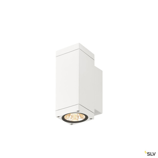 SLV 1010184 THEO PRO S, Wandaufbauleuchte, up/down, DALI, P2, rechteckig, 2700 K, 12 W, 24°, weiß