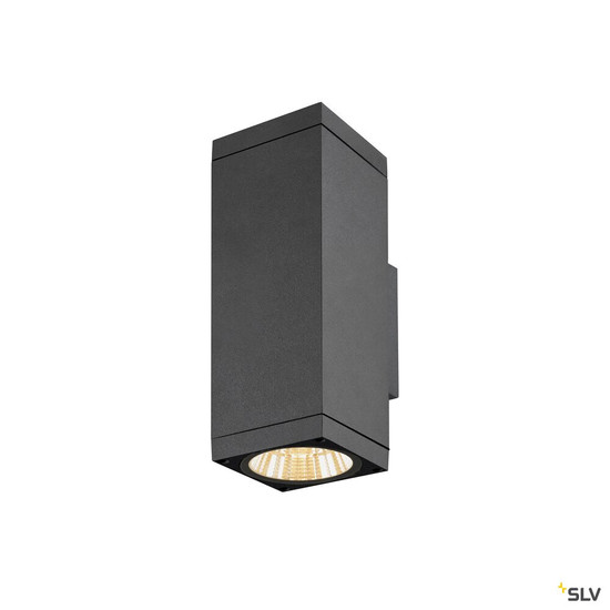 SLV 1010187 THEO PRO L, Wandaufbauleuchte, up/down, DALI, P1, 2700 K, 20 W, touch, 24°, anthrazit