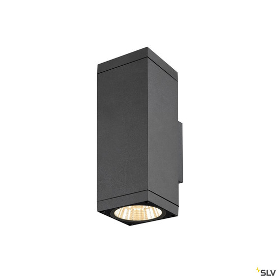 SLV 1010189 THEO PRO L, Wandaufbauleuchte, single, DALI, P2, rechteckig, 2700 K, 15 W, 24°, anthrazit