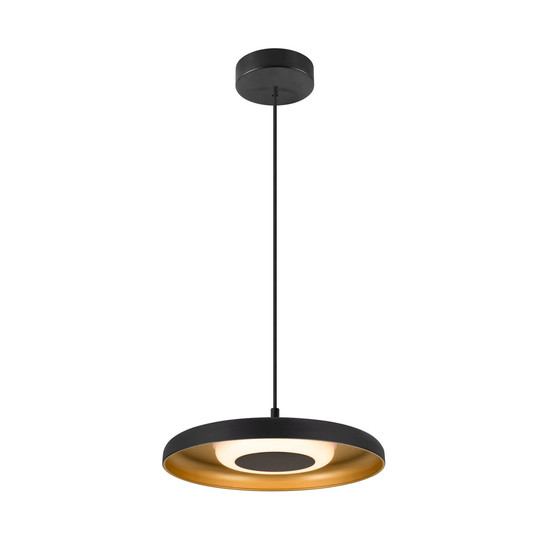 SLV 1010216 MOTUNA, PD, Phase, Pendelleuchte, 2700K, 10W, 130°, schwarz / goldfarben
