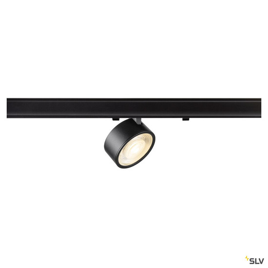 SLV 1010237 KALU 2.0, 3~ Spot, DALI, zylindrisch, 2700 K, 10 W, 36°, schwarz