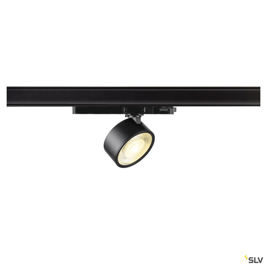 SLV 1010240 KALU 2.0, 3~ Spot, PHASE, zylindrisch, 3000 K, 10 W, 36°, schwarz