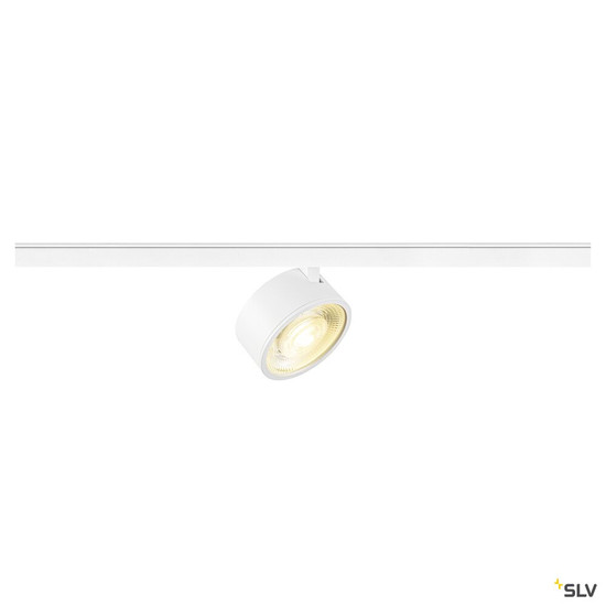 SLV 1010257 KALU 2.0, 48V Spot, DALI, zylindrisch, 3000 K, 9 W, 36°, weiß