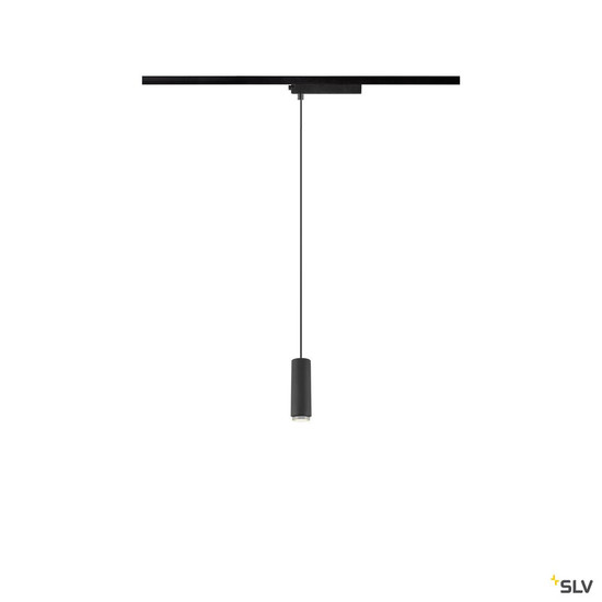 SLV 1010288 LALU®, 1~Pendelleuchte, PHASE, LED Base, Mix&Match, Pendellänge 200 cm, 2700/3000K, 40°, schwarz