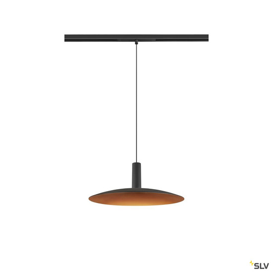 SLV 1010289 LALU®, 48V Pendelleuchte, DALI, LED Base, Mix&Match, Pendellänge 200 cm, 2700/3000K, 40°, schwarz