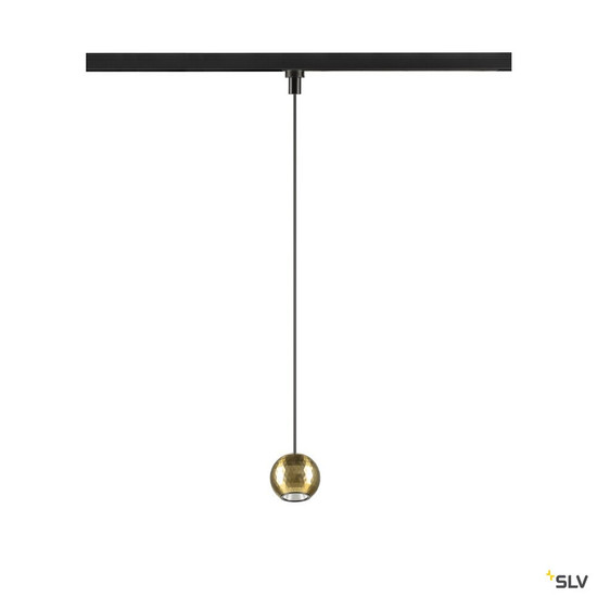 SLV 1010324 DYSKO, 1~ Pendelleuchte, PHASE, Pendellänge 200 cm, 2700K, 36°, schwarz / gold