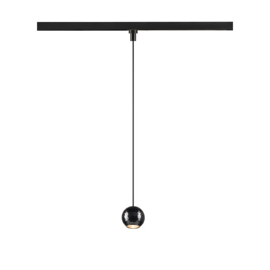 SLV 1010326 DYSKO, 1-Phasen Pendelleuchte, Phase, 2700K, 6.7W, 36°, schwarz