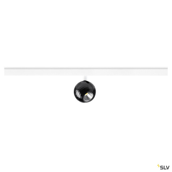 SLV 1010331 DYSKO, 48V Spot, DALI, standard surface mounted track, 2700K, 5.6 W, 36°, weiß / schwarz