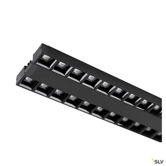 SLV 1010388 SIGHT EVO, 3~ Spot, DALI, double, rechteckig, 4000K, 25 W, 60°, schwarz