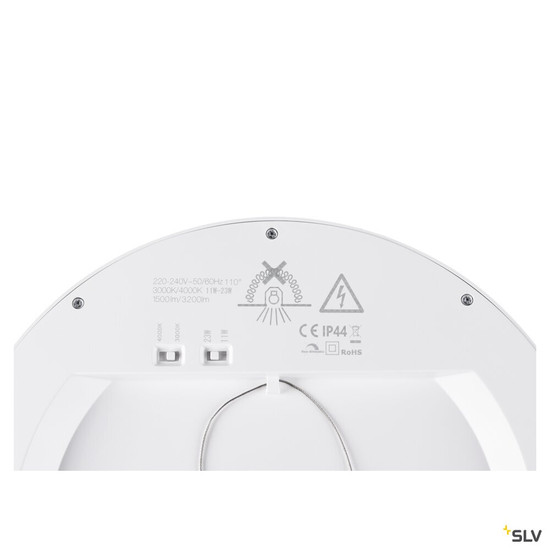 SLV 1010398 DOWNLIGHT VARIO 290 28 830/840 WH ML