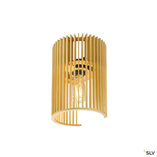 SLV 1010401 WUD WL, E27, Wandaufbauleuchte, zylindrisch, 1 x max. 40 W, natur