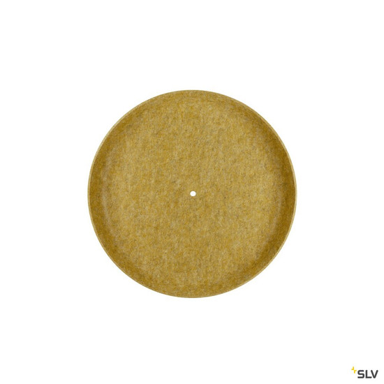 SLV 1010405 GRIP! FLAT, Felt shade Ø50cm x 6,2cm, ocker