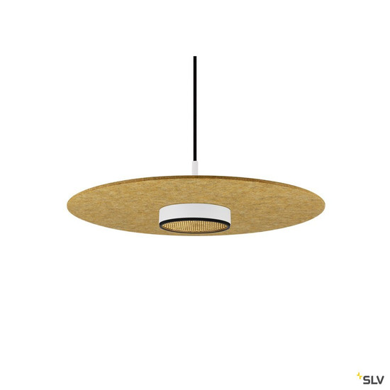 SLV 1010408 GRIP! FLAT, Felt shade Ø50cm x 0,6cm, ocker