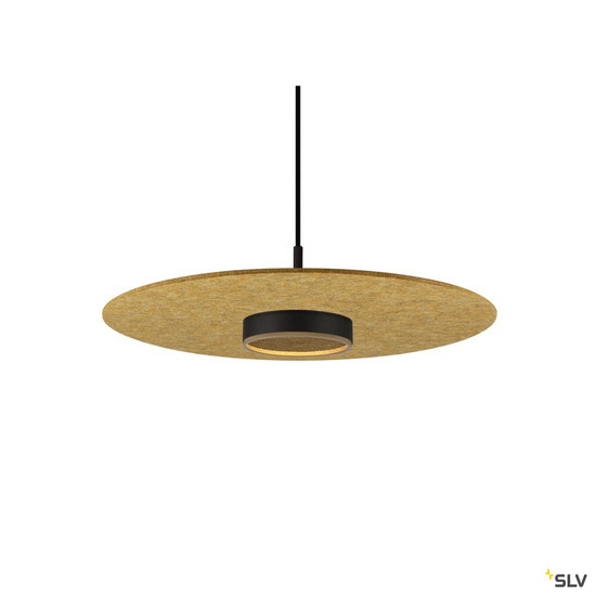 SLV 1010408 GRIP! FLAT, Felt shade Ø50cm x 0,6cm, ocker