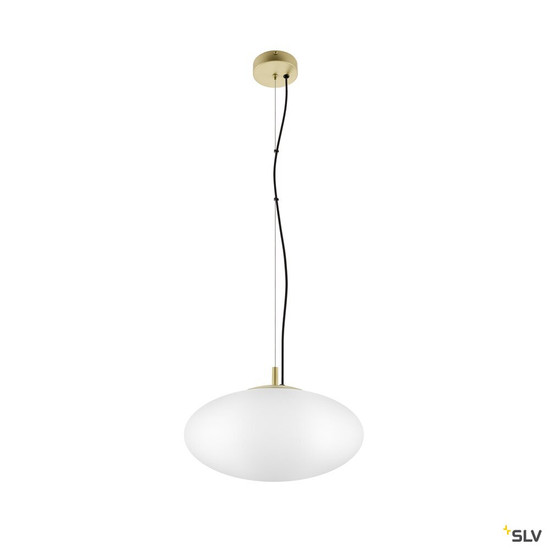 SLV 1010414 OLYPSO 40, Pendelleuchte, E27, Pendellänge 400 cm, 1 x max. 40 W, gold