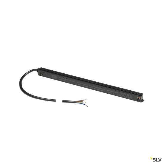 SLV 1010446 48V SYSTEM, Intrack LED Treiber, 48VDC, 100 W, inkl. 300 cm Anschlusskabel für 220-240VAC und DALI-Durchverdrahtung, schwarz