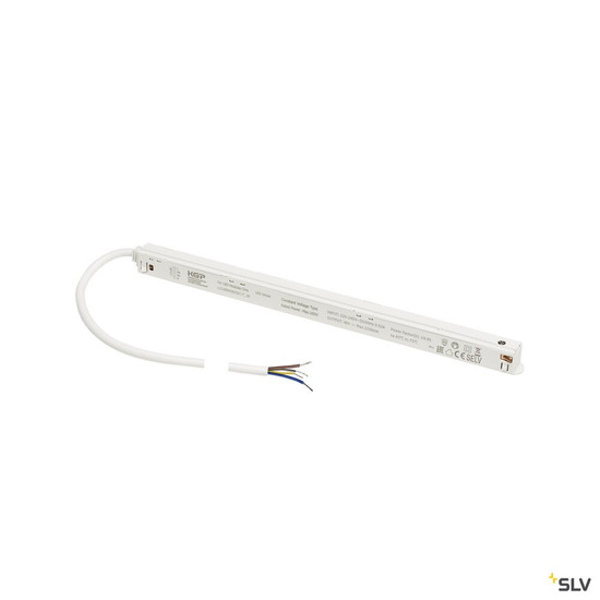 SLV 1010447 48V SYSTEM, Intrack LED Treiber, 48VDC, 100 W, inkl. 300 cm Anschlusskabel für 220-240VAC und DALI-Durchverdrahtung, weiß