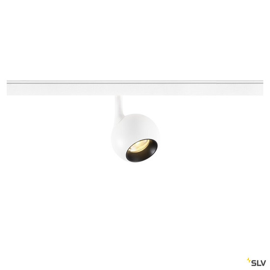 SLV 1010459 LIGHT EYE® 2.0, 48V Spot, DALI, rund, 3000K, 10 W, 30°, weiß / schwarz