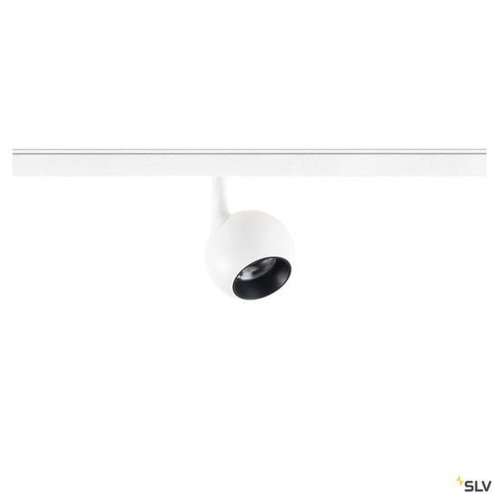 SLV 1010459 LIGHT EYE® 2.0, 48V Spot, DALI, rund, 3000K, 10 W, 30°, weiß / schwarz
