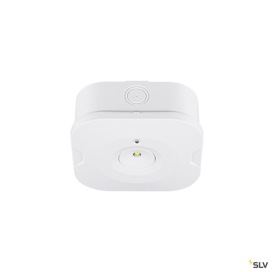 SLV 1010508 P-LIGHT, Deckenaufbauleuchte, quadratisch, 6000K, 1.2 W, weiß