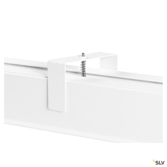 SLV 1010521 GLENOS® PRO, Deckeneinbauleuchte, 1,2m, DALI, UGR19, 3000K, 75°, IP20, weiß / schwarz