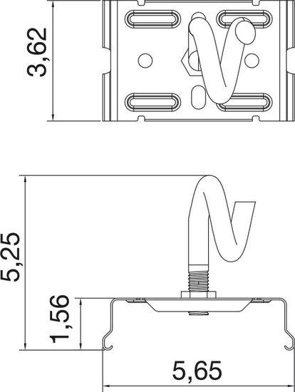 SLV 1010559 EASYLIGHT CSK BK, Chain suspension kits black (without chain) SLVtec