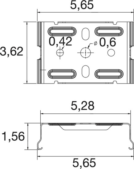 SLV 1010563 EASYLIGHT SCF M6 BK, Surface ceiling fix M6 SLVtec