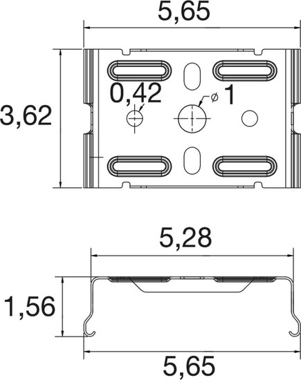 SLV 1010564 EASYLIGHT SCF M10 BK, Surface ceiling fix M10 SLVtec